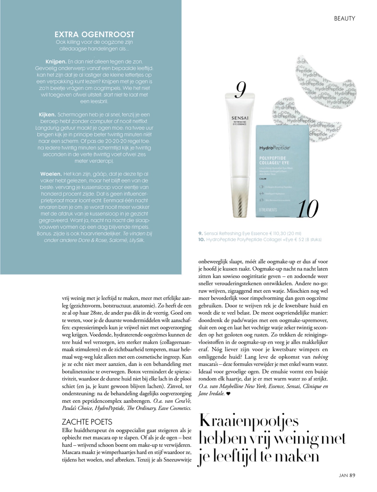 HydroPeptide in JAN