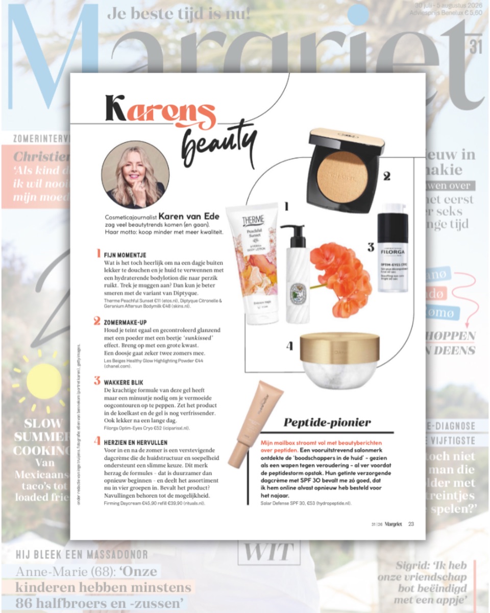 HydroPeptide in Margriet